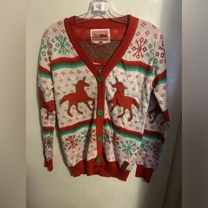 Tipsy elves unicorn cardigan